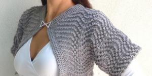 El Örgü Bayan Bolero Modelleri 2016