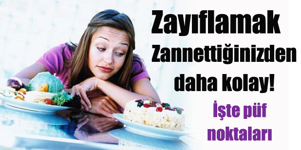 Zayıflamanın Püf Noktaları